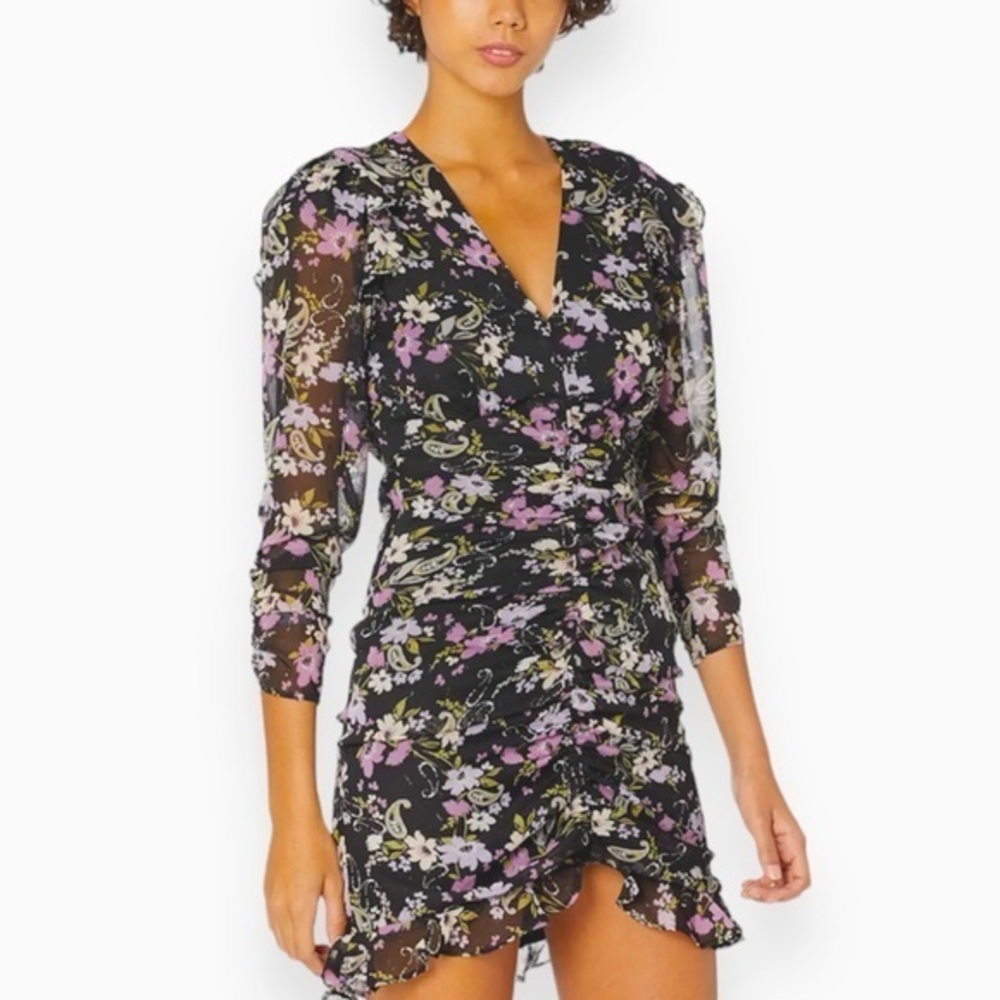 ASTR THE LABEL KIMBRA FLORAL DRESS